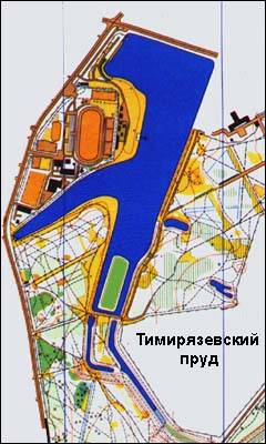 Тимирязевский пруд (план)